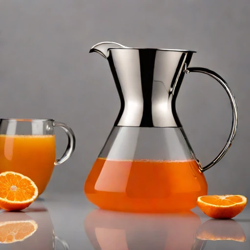 A thermocline steeping flask, photographed against a plain background