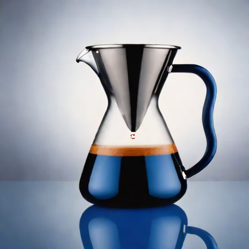 A thermocline steeping flask, photographed against a plain background