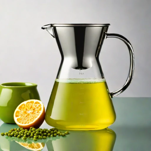 A thermocline steeping flask, photographed against a plain background