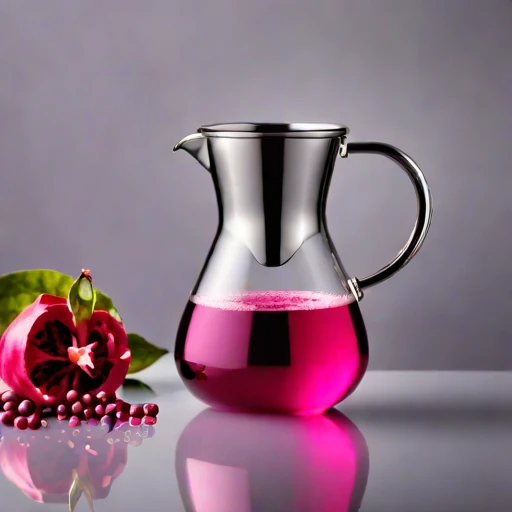 A thermocline steeping flask, photographed against a plain background