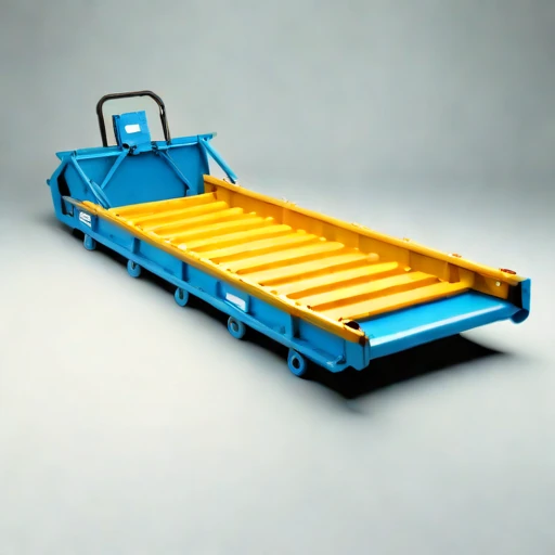 A tephra-slope load cradle, photographed against a plain background