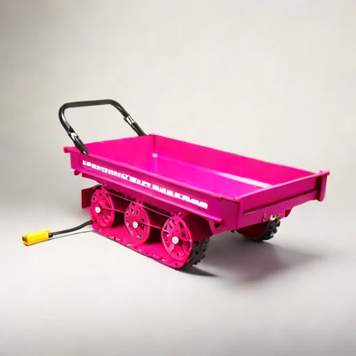 A tephra-slope load cradle, photographed against a plain background