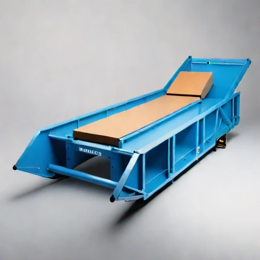 A tephra-slope load cradle, photographed against a plain background