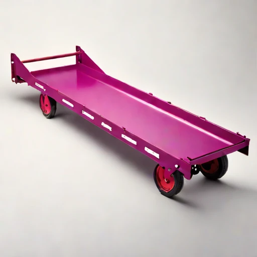 A tephra-slope load cradle, photographed against a plain background