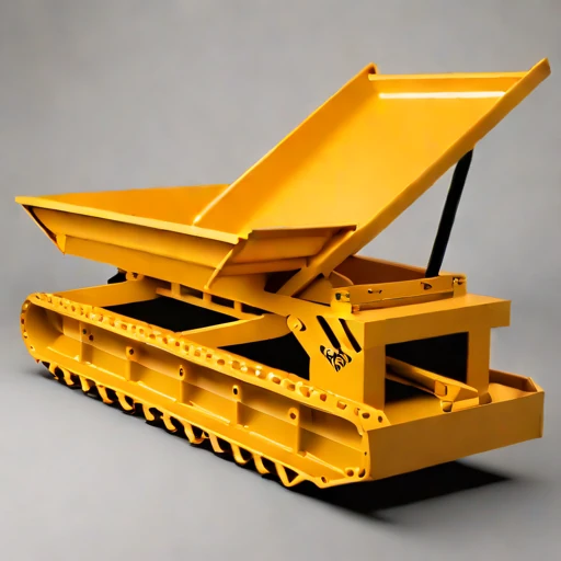 A tephra-slope load cradle, photographed against a plain background