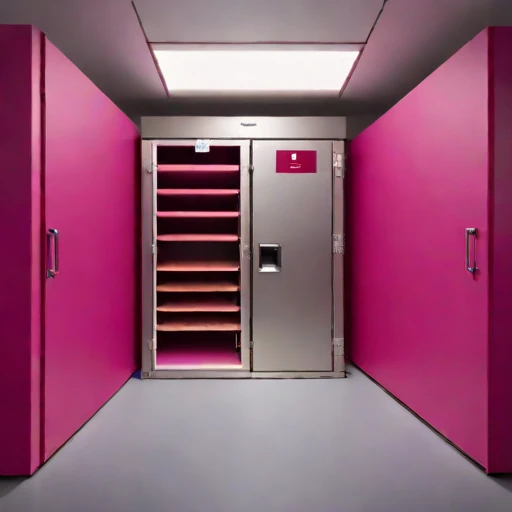 A thermokarst-stable meat locker, photographed against a plain background