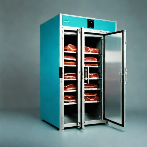A thermokarst-stable meat locker, photographed against a plain background