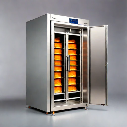 A thermokarst-stable meat locker, photographed against a plain background