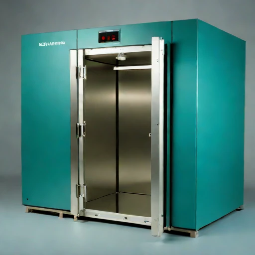 A thermokarst-stable meat locker, photographed against a plain background