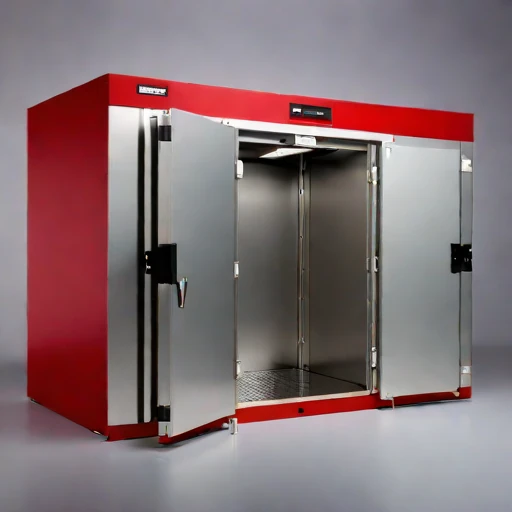 A thermokarst-stable meat locker, photographed against a plain background