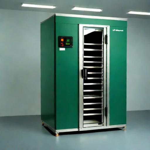 A thermokarst-stable meat locker, photographed against a plain background