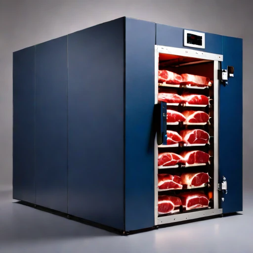 A thermokarst-stable meat locker, photographed against a plain background