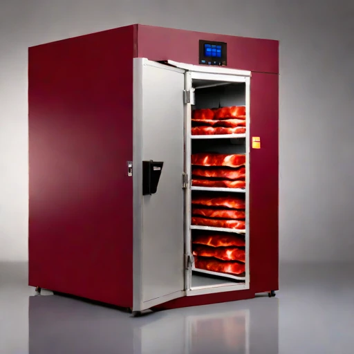 A thermokarst-stable meat locker, photographed against a plain background