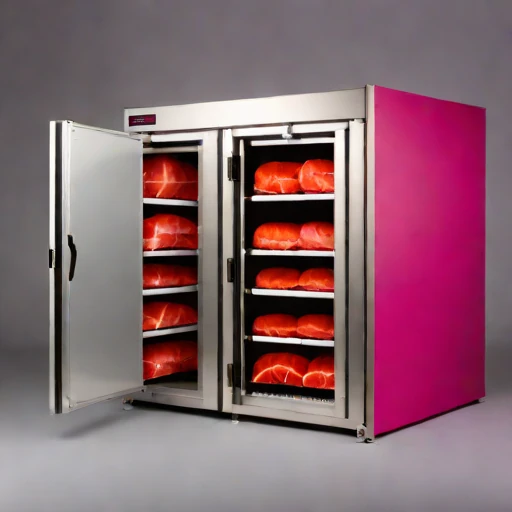A thermokarst-stable meat locker, photographed against a plain background