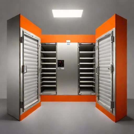 A thermokarst-stable meat locker, photographed against a plain background