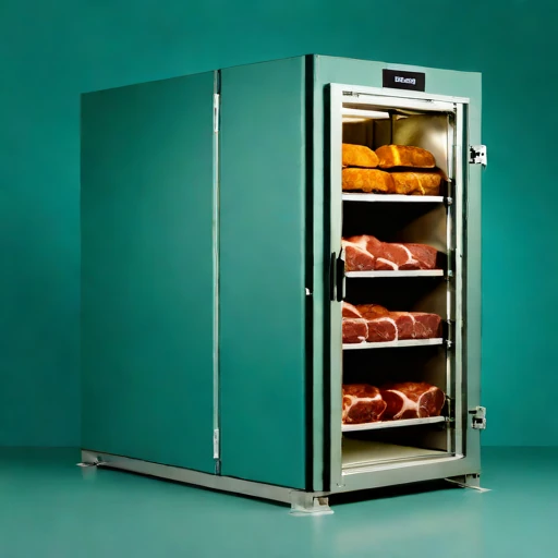 A thermokarst-stable meat locker, photographed against a plain background