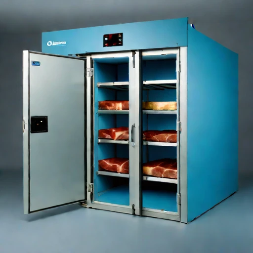 A thermokarst-stable meat locker, photographed against a plain background