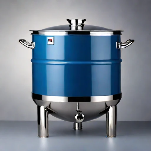 A tephra-tempered fermentation crock, photographed against a plain background