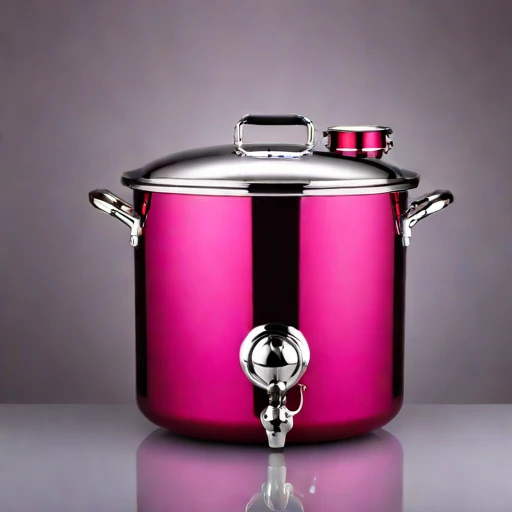 A tephra-tempered fermentation crock, photographed against a plain background