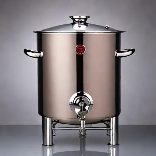 A tephra-tempered fermentation crock, photographed against a plain background