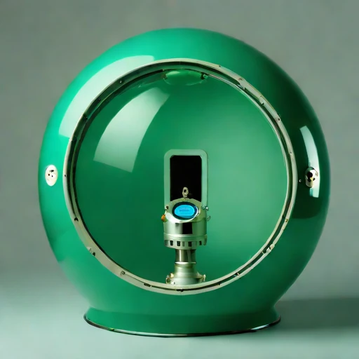 An upwelling-plume drift station, photographed against a plain background