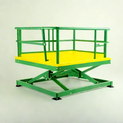 A ventifact-field viewing terrace, photographed against a plain background