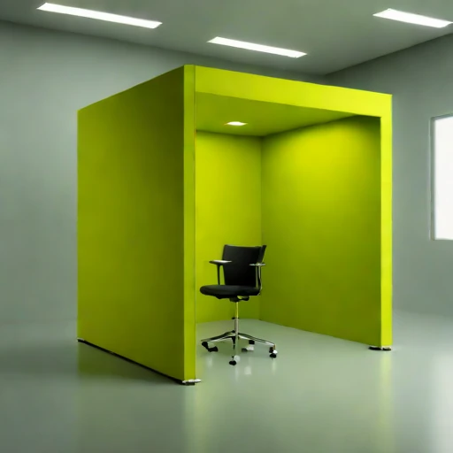 A vertisol-lined monitoring room, photographed against a plain background