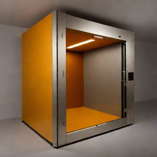 A ventilation-raise quiet booth, photographed against a plain background