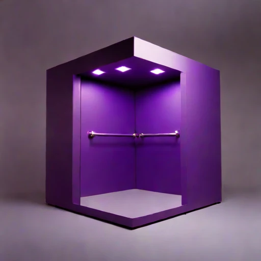 A ventilation-raise quiet booth, photographed against a plain background