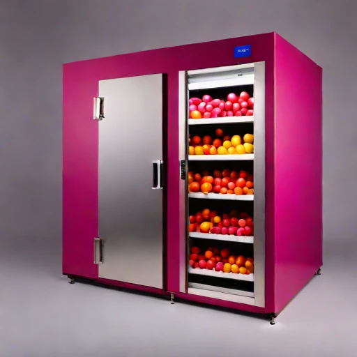 A verglas-shielded produce chamber, photographed against a plain background