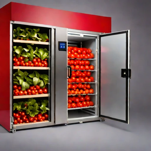A verglas-shielded produce chamber, photographed against a plain background