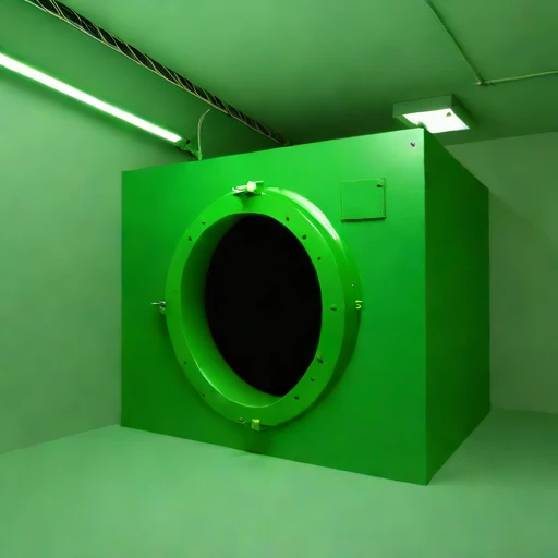 A winze-access dive base, photographed against a plain background