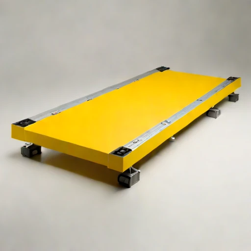 A windrow-drift survey float, photographed against a plain background