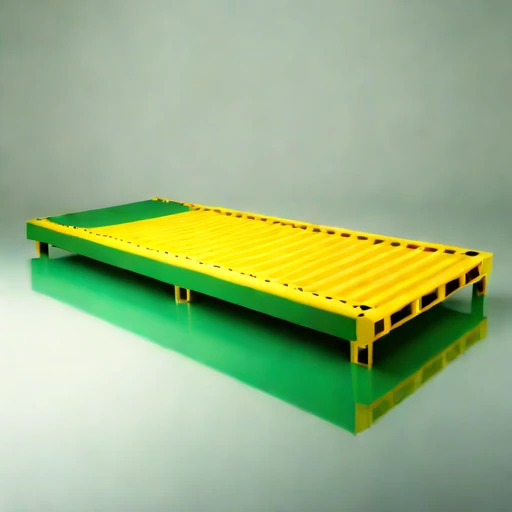 A windrow-drift survey float, photographed against a plain background