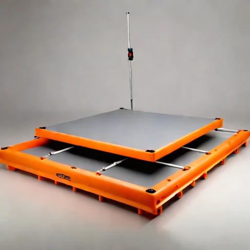 A windrow-drift survey float, photographed against a plain background