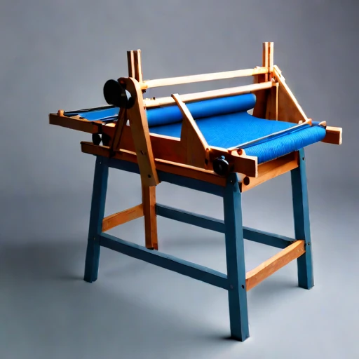 A work-hardened drawing bench, photographed against a plain background