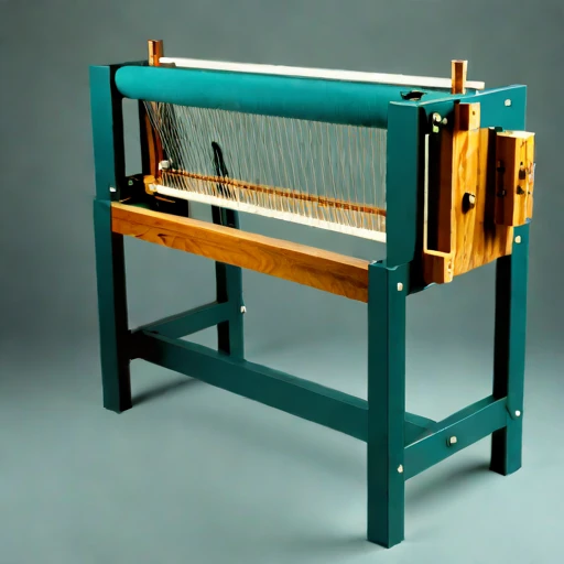 A work-hardened drawing bench, photographed against a plain background
