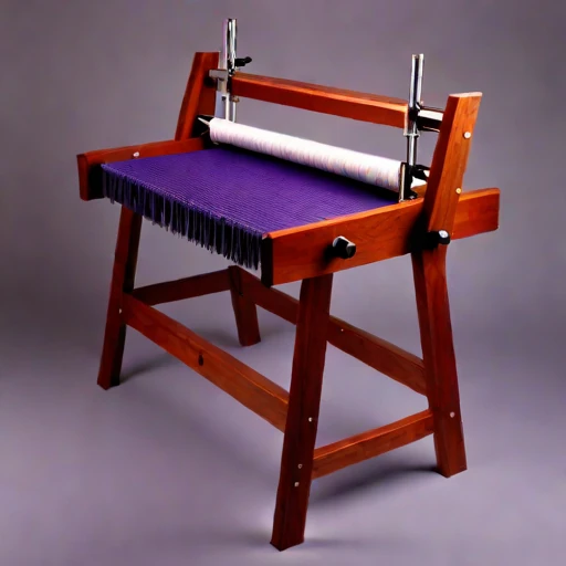 A work-hardened drawing bench, photographed against a plain background