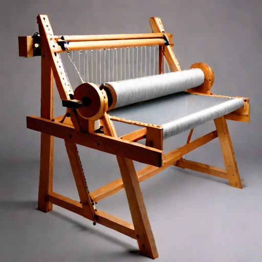 A work-hardened drawing bench, photographed against a plain background