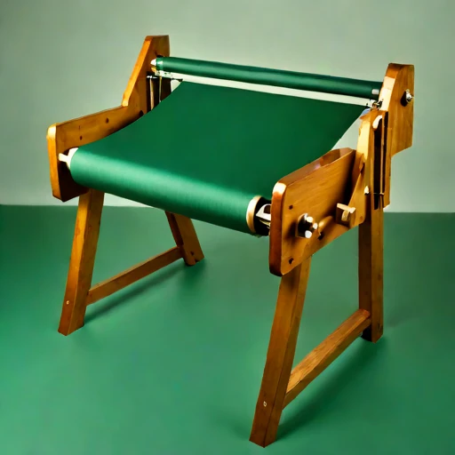 A work-hardened drawing bench, photographed against a plain background