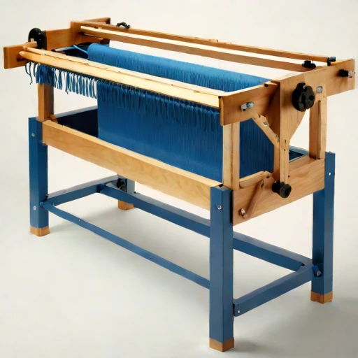A work-hardened drawing bench, photographed against a plain background