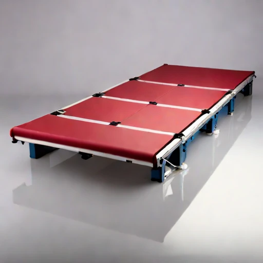 A wave-setup moored raft, photographed against a plain background