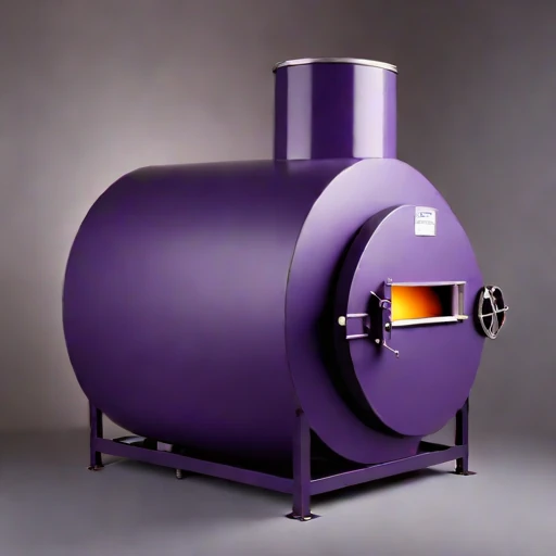 A welded-tuff saggar kiln, photographed against a plain background