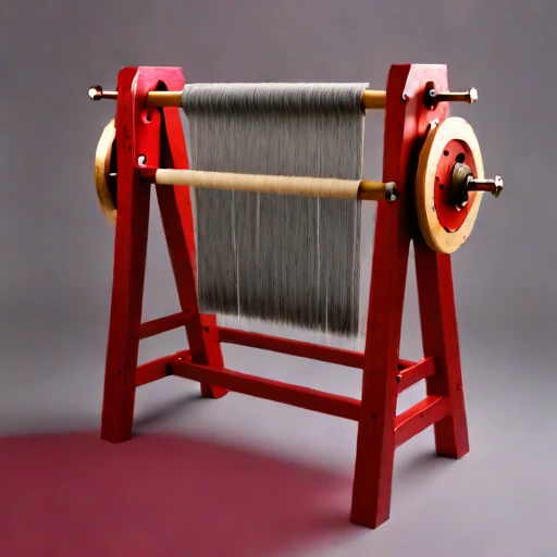 A yardang-abrasion finishing drum, photographed against a plain background