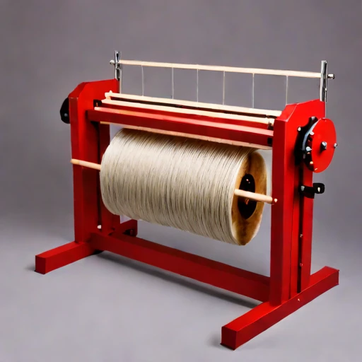 A yardang-abrasion finishing drum, photographed against a plain background