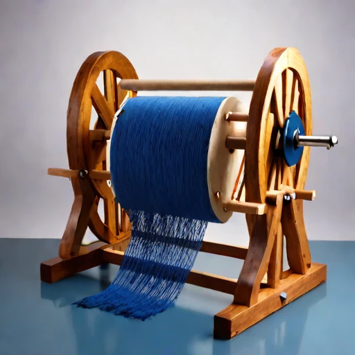 A yardang-abrasion finishing drum, photographed against a plain background