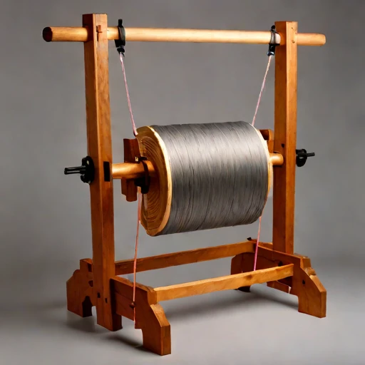 A yardang-abrasion finishing drum, photographed against a plain background