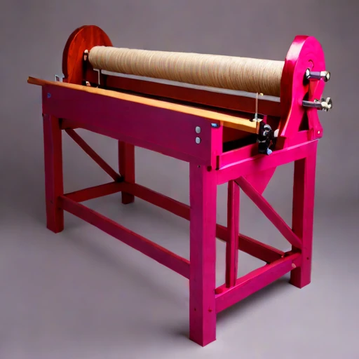A yardang-abrasion finishing drum, photographed against a plain background