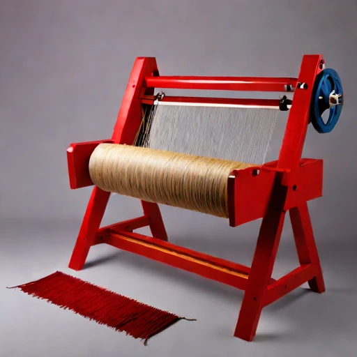 A yardang-abrasion finishing drum, photographed against a plain background