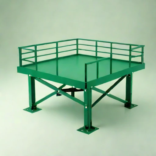 A yedoma-bluff survey deck, photographed against a plain background